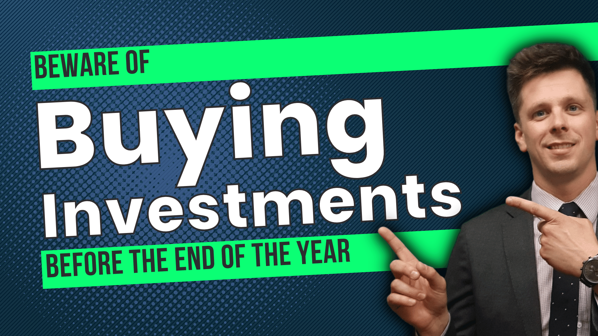 Beware of Buying Investments before the end of the year