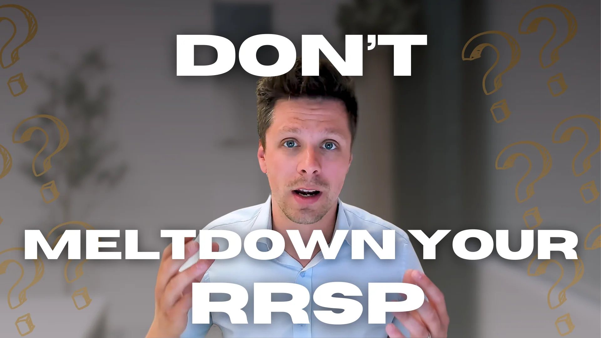 When You Shouldn’t Meltdown Your RRSPs