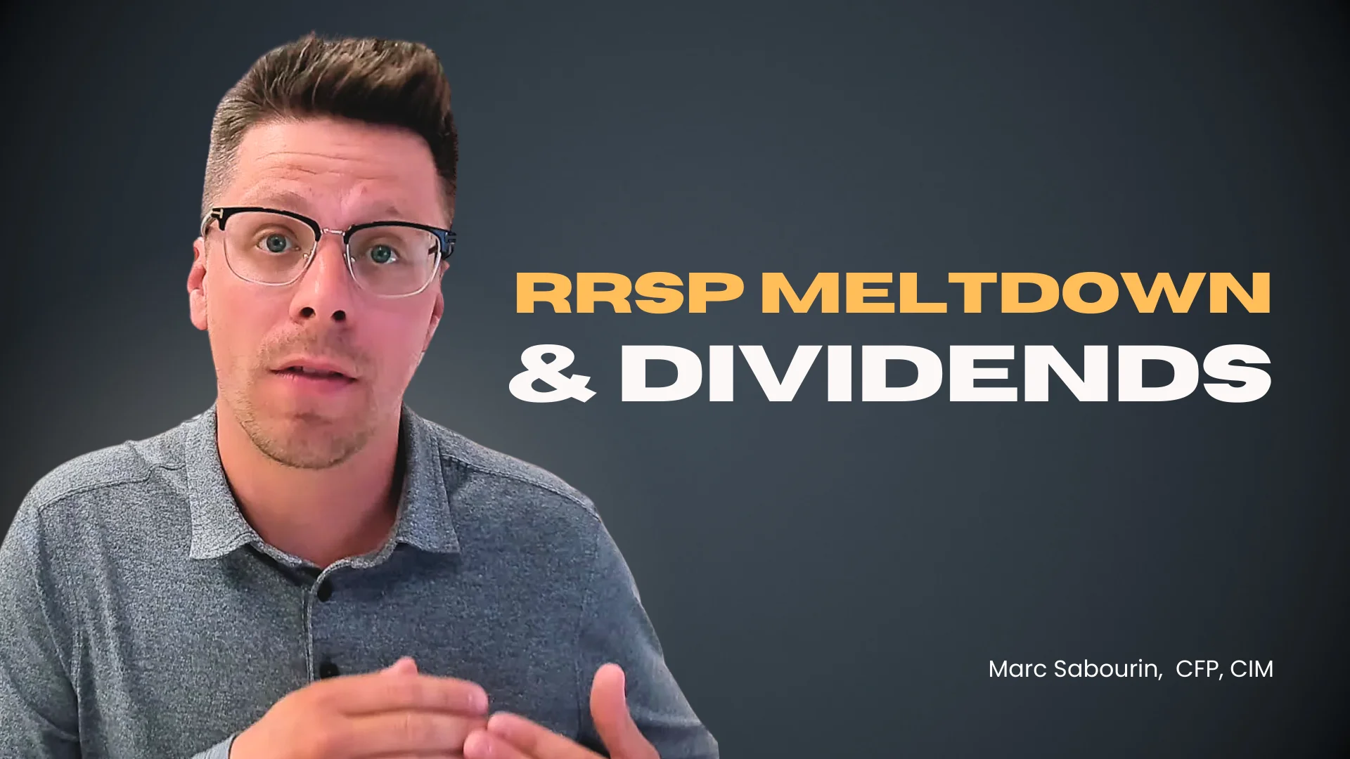 How Dividends Affect Your RRSP Meltdown